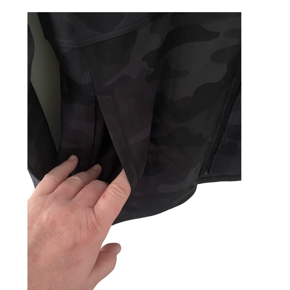 Jockey Full Zip Active Yoga Jacket Camo Black NWT Size S - Picture 6 of 10
